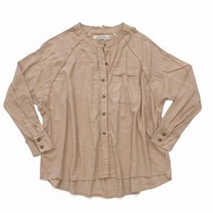 We The Free by Free People Keep It Simple Linen Shirt